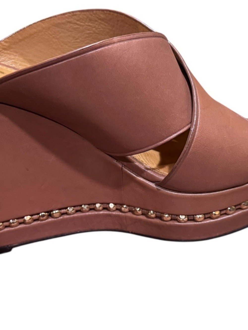 Coach Emily Wedge Slide Sandals in box - Picture 10 of 13